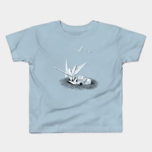 Origami Cranes Kids T-Shirt